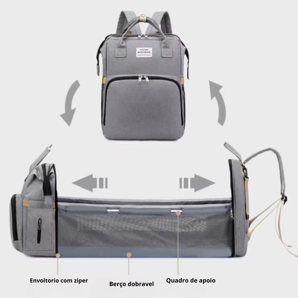 Bolsa de Maternidade Impermeável - Tartaruga Shop