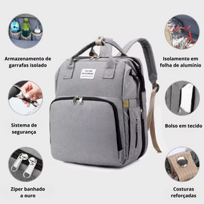 Bolsa de Maternidade Impermeável - Tartaruga Shop