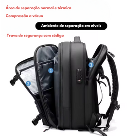 Vacuum Compression Backpack + Compressor