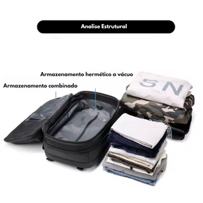 Vacuum Compression Backpack + Compressor