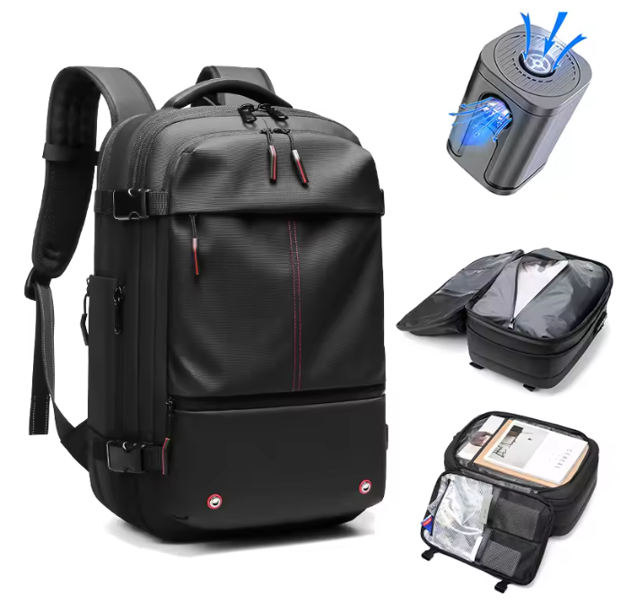 Vacuum Compression Backpack + Compressor