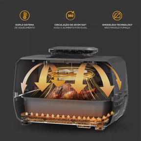 Airfryer Wap Barbecue Digital - Tartaruga Shop