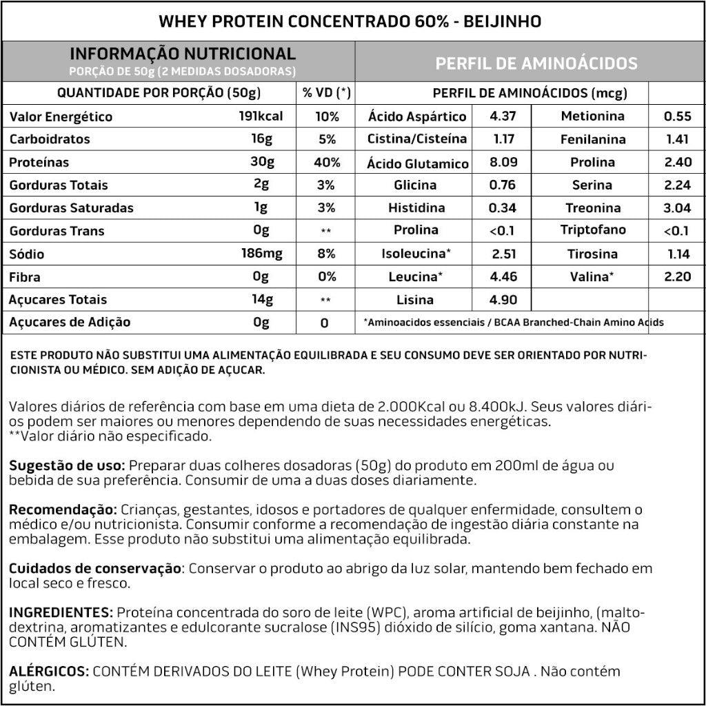 Whey Protein Concentrado 1kg - 100% Importado - Soldiers Nutrition - Tartaruga Shop