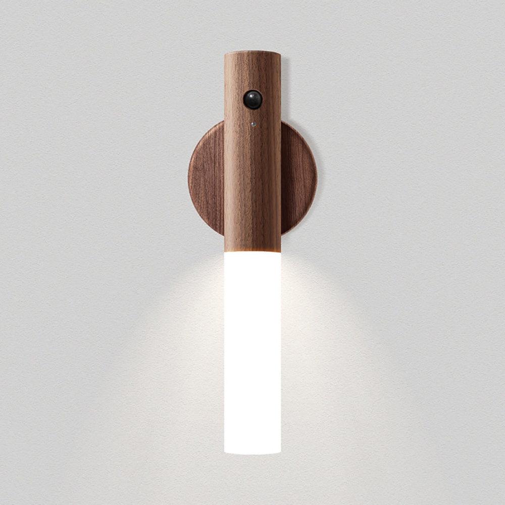 Sensor Inteligente de Movimento de Parede Feita de Madeira - Tartaruga Shop